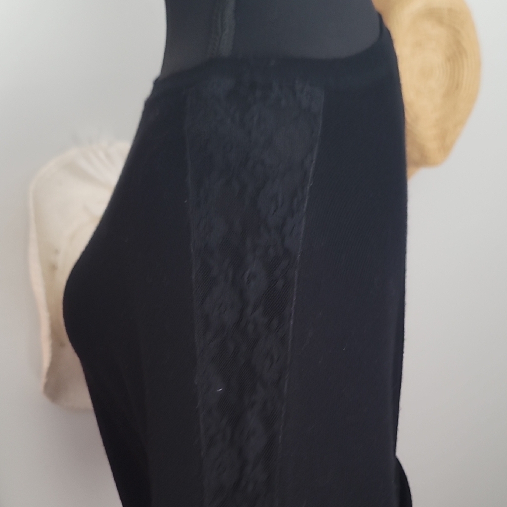White House Black Market Black Knit Top - Picture 5 of 11